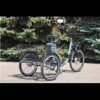 Електровелосипед триколісний 3-CYCL 36V 350W з акумулятром 10Ah