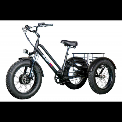Электровелосипед трехколесный Happy FAT 48V 500W с аккумулятром 10Ah