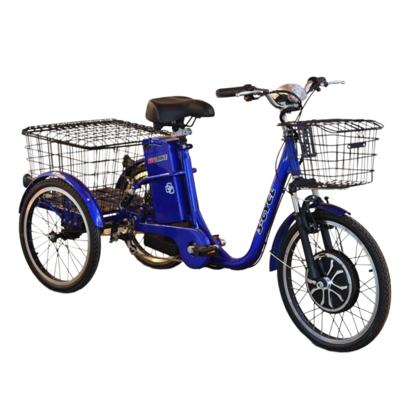 Электровелосипед трехколесный 3-CYCL 36V 350W с аккумулятром 10Ah